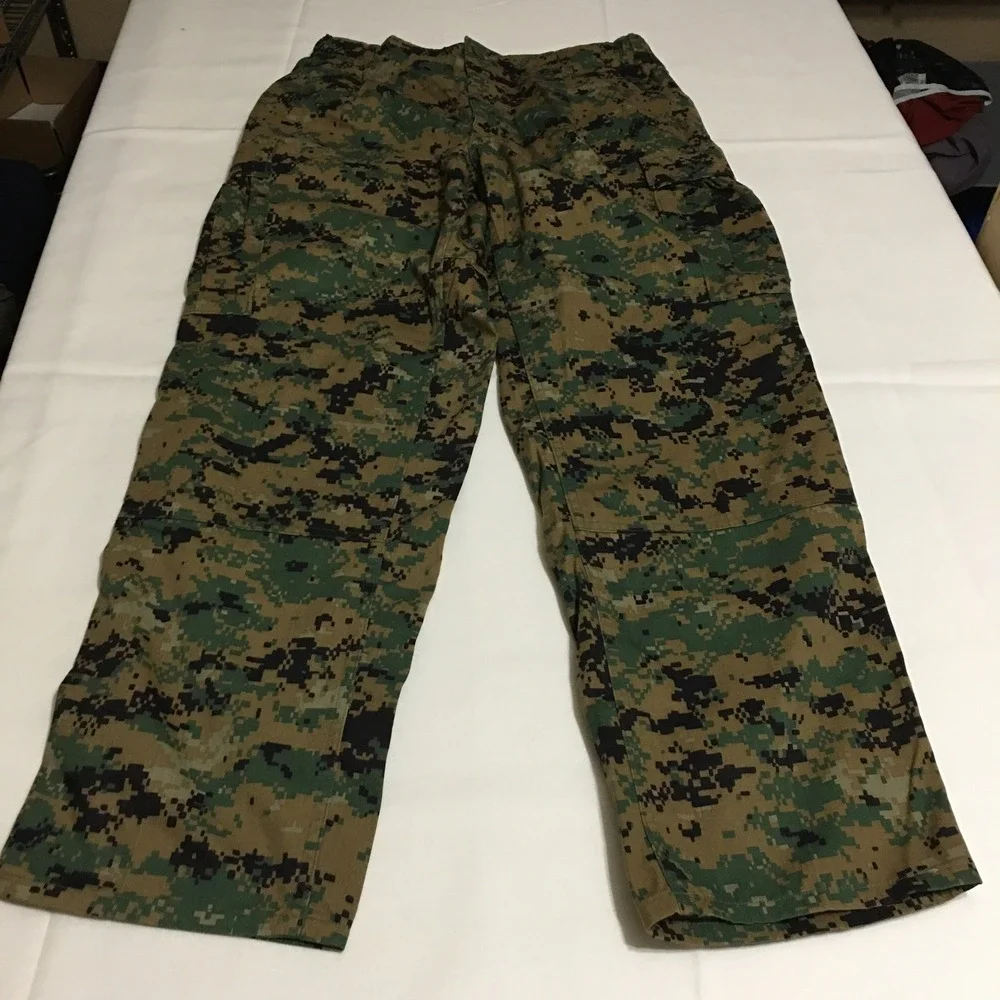 USMC Trouser Woodland Marpat Camouflage MCCUU Medium Short Cargo